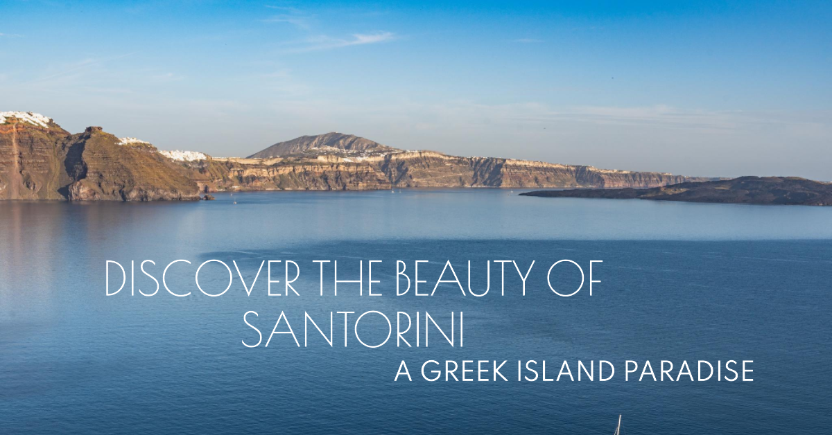 Santorini – The Volcano Island Santorini – The Volcano Island
