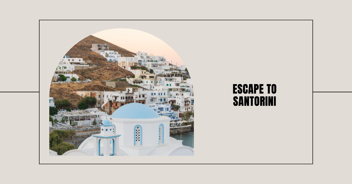 Holiday Makers Just Can’t Get Enough Of Santorini