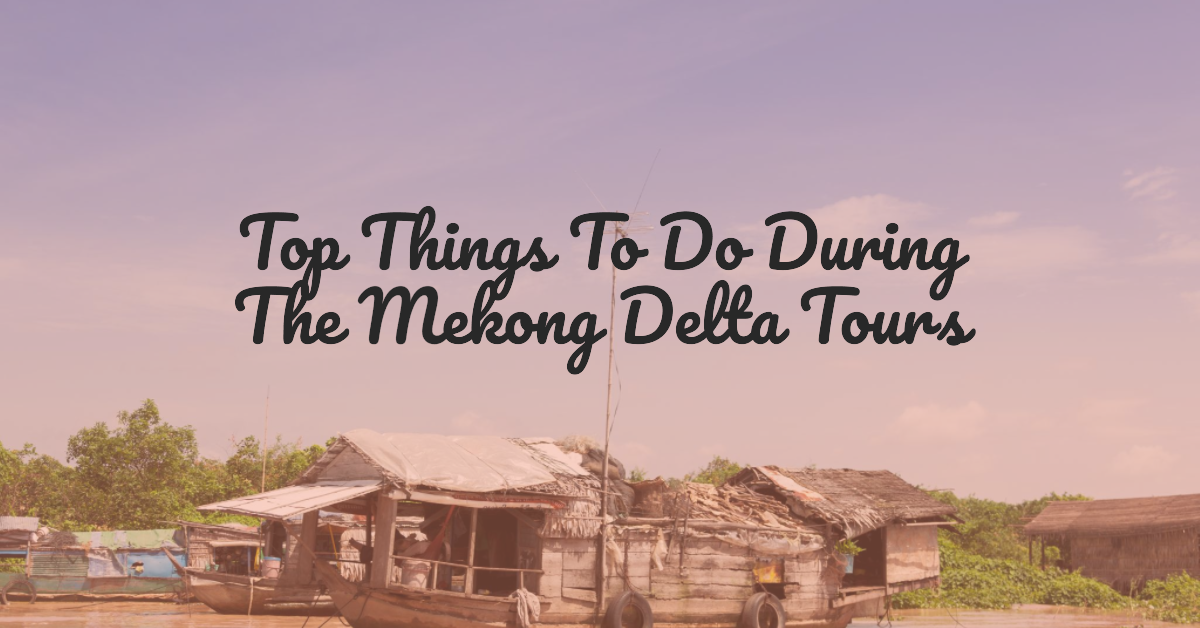 Top Things To Do During The Mekong Delta Tours