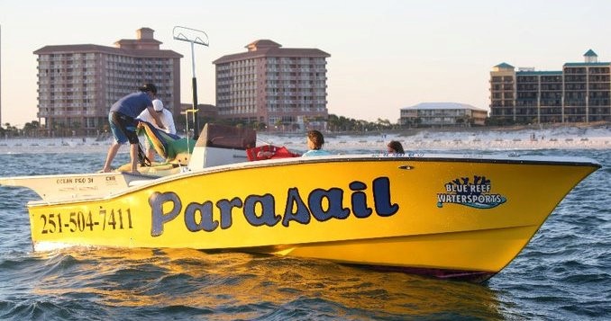 Favorite Outdoor Summer Activity – Parasailing Favorite Outdoor Summer Activity – Parasailing